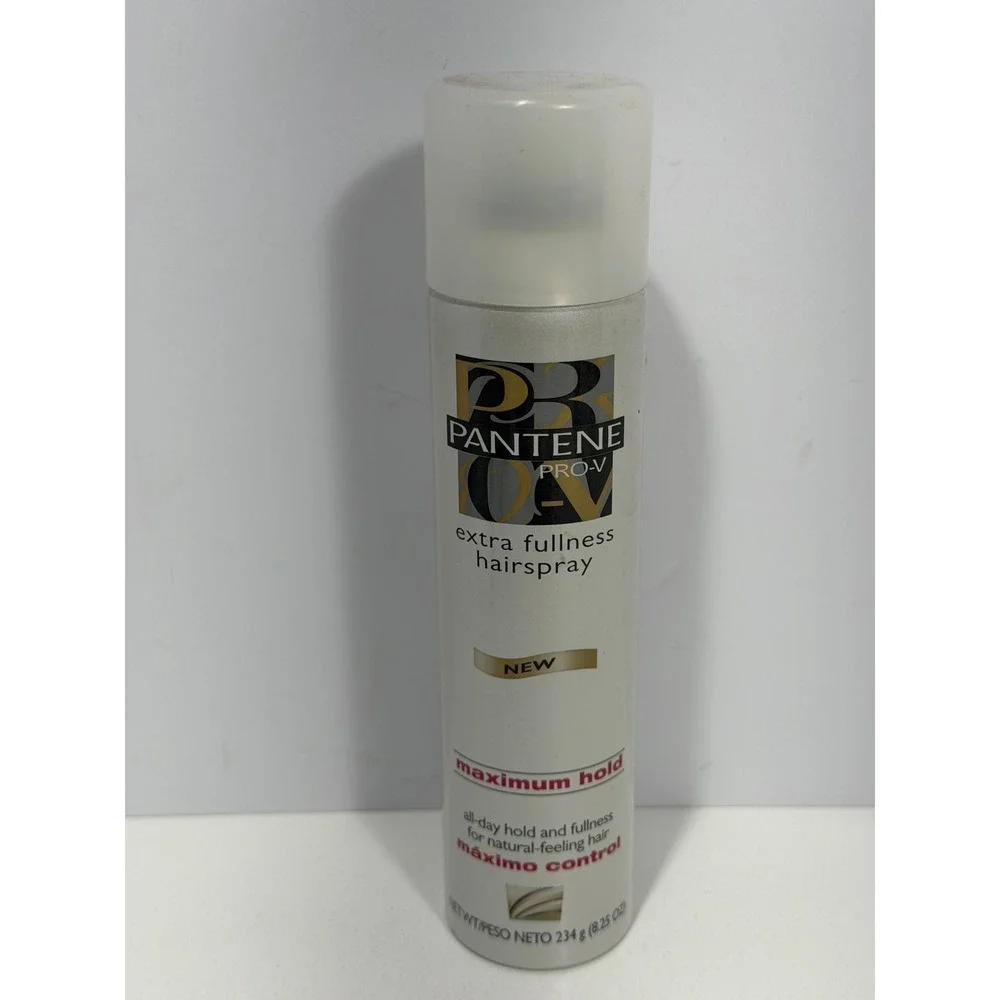 Pantene‎ Pro-V Extra Fullness Hairspray Maximum Hold  8.25 oz old formula! RARE